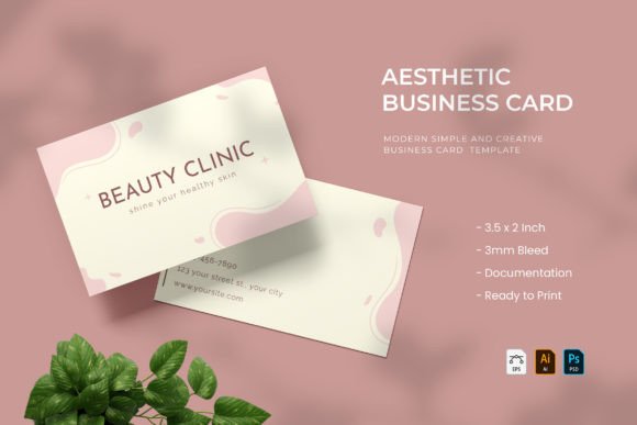 Aesthetic - Business Card: Elevate Your Professional Identity with Modern Design
