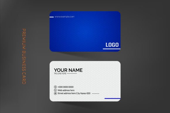 Blue Business Card Layout: The Ultimate Guide to Premium Professional Branding