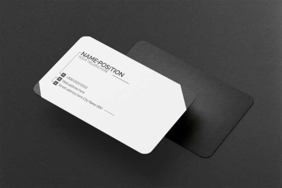 Elevate Your Professional Identity with a Premium Dark Business Card Layout