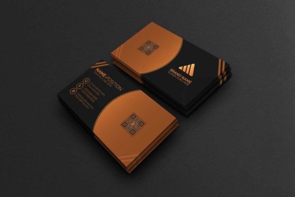 Gold Style Minimalist Print Template: Elevate Your Professional Presence