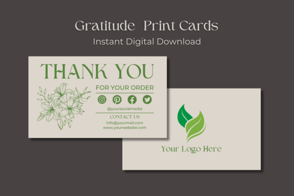 Gratitude Print Cards: Elevate Your Professional Expressions of Appreciation