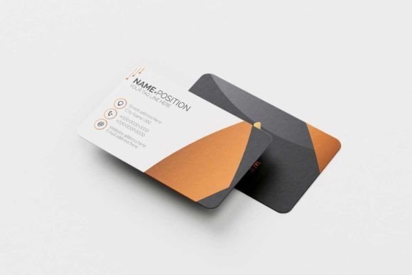 Luxury Dark Black Business Card Template: A Professional Evaluation