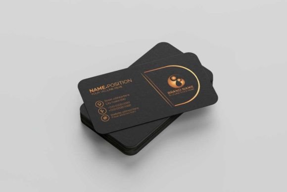Premium Dark Luxury Business Card
