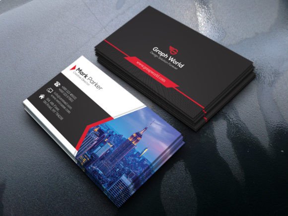 Red Business Card: A Bold Template for Modern Branding
